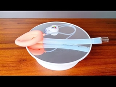 Tube laryngé différent de voie aérienne de masque de silicone de types et de tailles de dessus-vente approuvée de la CE